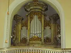 Widok organów