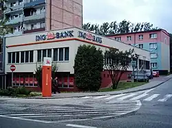 Oddział ING Banku w Wodzisławiu Śląskim przy ulicy Kubsza