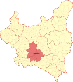 Położenie na mapie Polski