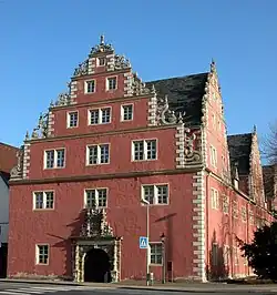 Fasada szczytowa Zeughausu