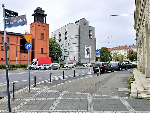 Widok w kierunku Placu Wielkopolskiego