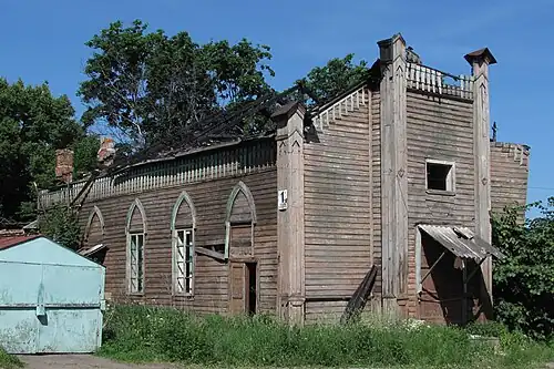 Drewniany kościół protestancki