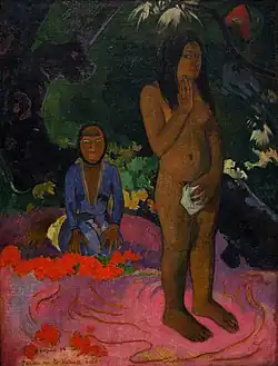 Paul Gauguin, Słowa diabła, 1892, National Gallery of Art
