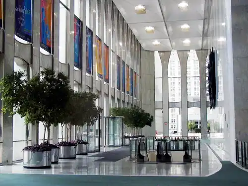 Lobby Północnej wieży WTC