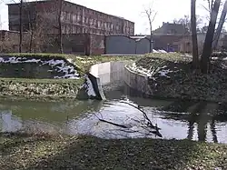 ujście rzeki Brochówki