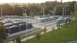 Pętla tramwajowa na wrocławskim Oporowie
