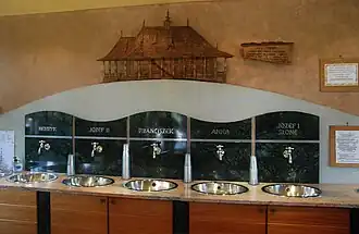 Wnętrze pijalni wód mineralnych