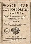 Wzór Rzeczypospolitej rządnej 1613