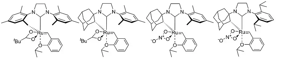 Przykłady katalizatorów Z-selektywnych