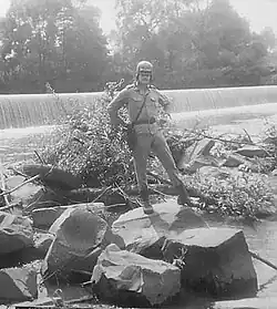 Żołnierz strażnicy WOP Pogwizdów (1979)