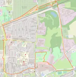 Plan dzielnicy Skłodowskiej-Curie