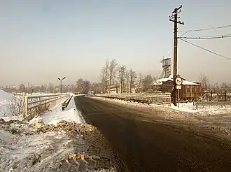 Ulica Szybowa, po prawej widoczna część zabudowań dawnej KWK „Pstrowski” (2010)