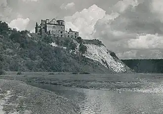 Osława i ruiny klasztoru, 1939