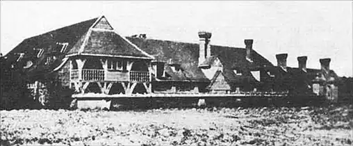 Budynek gospodarczy w 1937