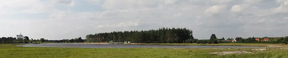 Zalew na rzece Morawka