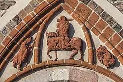 Środkowy fragment tympanonu