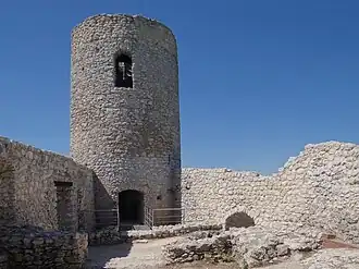 Stołp na zamku w Smoleniu