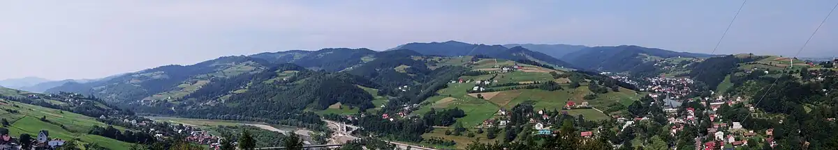 Panorama z Zamku w Rytrze