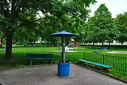 Zdrój Dobrego Pasterza na Prądniku Czerwonym, w rejonie ul. Majora