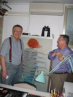 Zdzisław Beksiński i Piotr Dmochowski (2003)