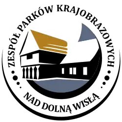 Logotyp Zespół Parków Krajobrazowych nad Dolną Wisłą