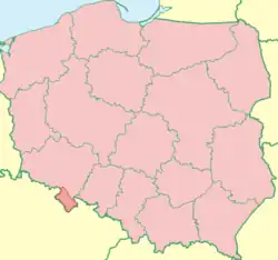 Mapa ziemi kłodzkiej