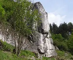 Zjazdowa Turnia od południowego zachodu