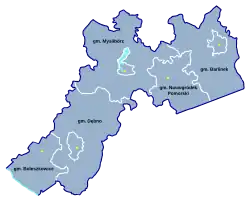 Plan powiatu myśliborskiego