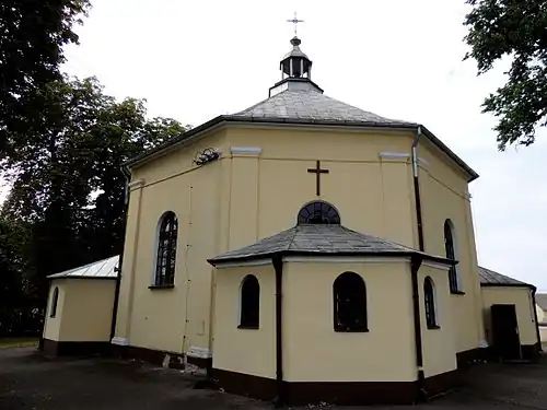 Widok od strony zakrystii