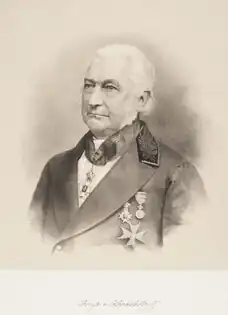 Wizerunek Theofrona Munktella (litografia z XIX wieku)