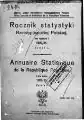 Rocznik Statystyki Rzeczypospolitej Polskiej – 1920-21 (cała część I)